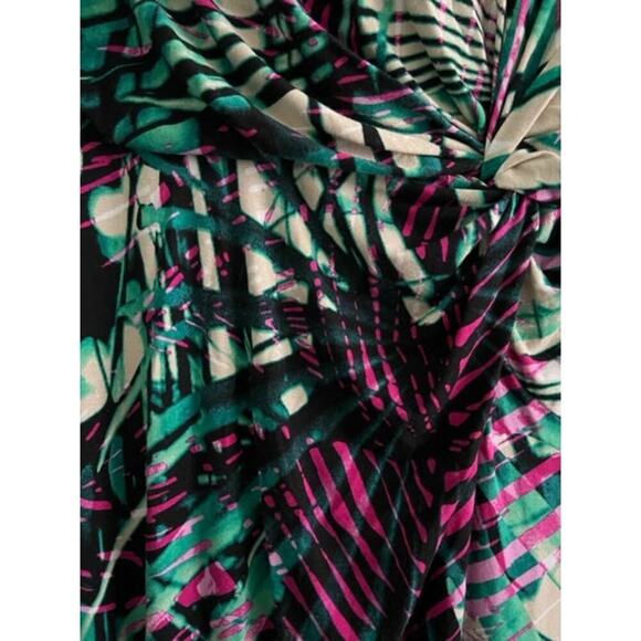 Dana Buchman Multicolored Sleeveless Dress- Size M - Picture 4 of 5